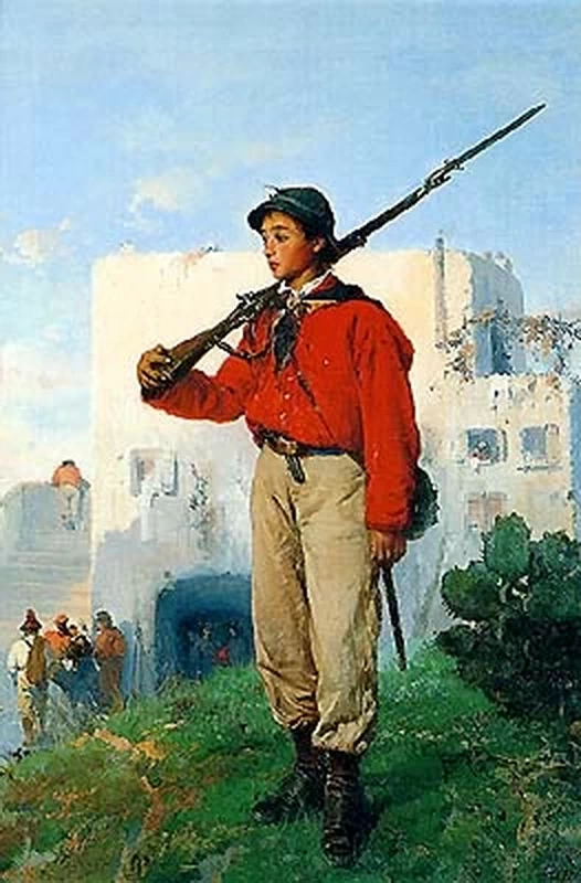 La sentinella garibaldina - 1860